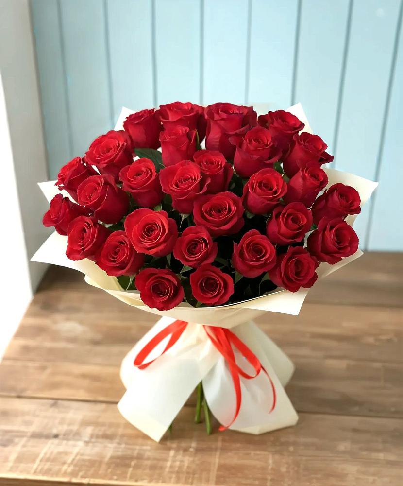 Букет 29 Красных роз в Правокумском