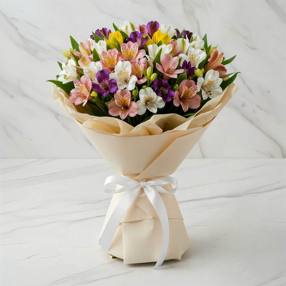 Букет цветов из: Альстромерии в Правокумском