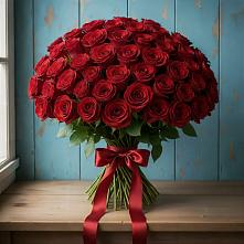 Букет Красные розы Блэк Меджик в Правокумском