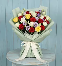 Букет цветов из:  Розы в Правокумском