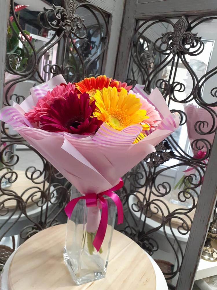 Букет цветов из: Герберы в Правокумском