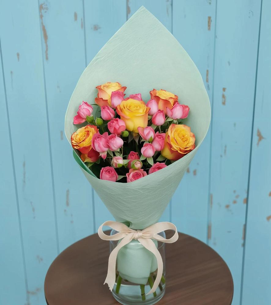 Букет цветов из: Розы в Правокумском