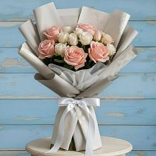 Букет цветов из:  Розы #REPLACE_PRED# Правокумском