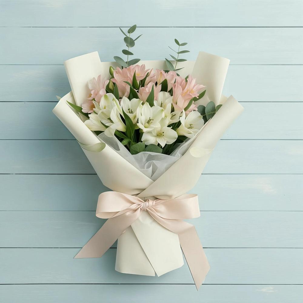 Букет цветов из: Альстромерии в Правокумском