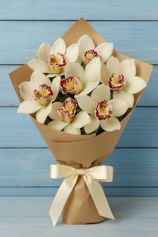 Букет цветов из: Орхидеи и Розы в Правокумском